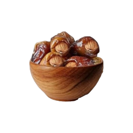 صورة تمر رطب القصيم درجة أولي محشي باللوز - 250جم