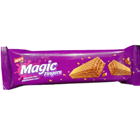 صورة ماجيك فينجرز ويفر كاكاو محشو بكريمة الشيكولاتة - 5 جنيه