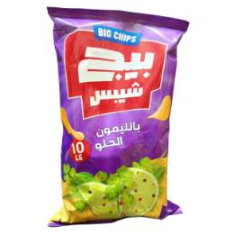صورة بيج شيبسي بطعم الليمون الحلو - 10ج