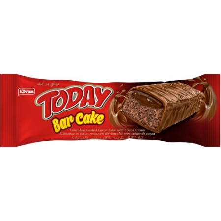 صورة توداي بار كيك الكاكاو مع صوص الكاكاو ومغطي بطعم الشوكولاتة - 5 جنيه 