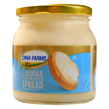 صورة مزارع دينا جبن مطبوخ عالي الدسم بالشيدر- 500 جرام	