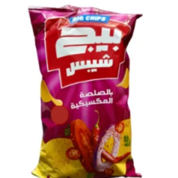 صورة بيج شيبسي بطعم الصلصه الميكسيكيه - 15 ج  