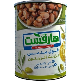 صورة هارفست فول مدمس بزيت الزيتون - 400 جرام	