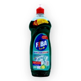 صورة فيبا منظف أطباق ولجميع الأغراض المنزلية بقوة الليمون الأخضر- 700 جم