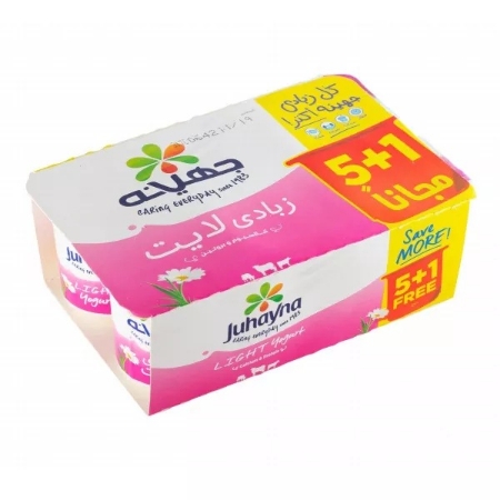 صورة جهينه زبادي لايت - 105 جرام - 6 علبة