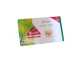 صورة شاي الربيع اخضر صافي طبيعي 50 فتلة 