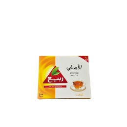 صورة ربيع أكياس شاي الاصلي اسود - 100 كيس