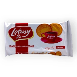 صورة بسكوت لوتسي كراميل اصلي