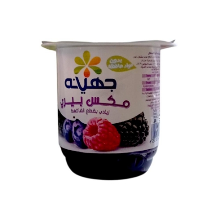 صورة جهينة زبادي بقطع التوت البري -105 جرام 