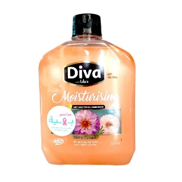 صورة غسول اليدين المرطب المضاد للبكتيريا من ديفا فائق النظافة - غيار- 500 مل 