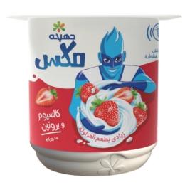 صورة زبادي ميكس فراوله جهينة -105 جرام