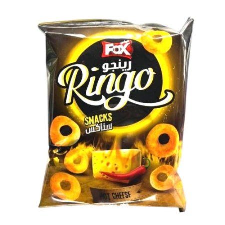 صورة فوكس رينجو سناكس جبنة مولعة - 79 جرام 