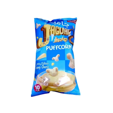 صورة جاجوار باف كورن بطعم جبنة كريمي - 10ج