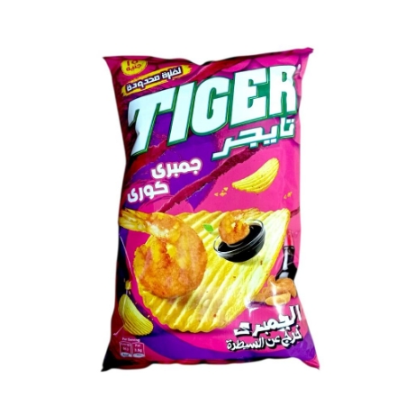 صورة تايجر شيبسي بطعم الجمبري الكوري - 10 ج  