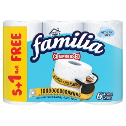 صورة فاميليا مناديل تواليت - 6 رول 