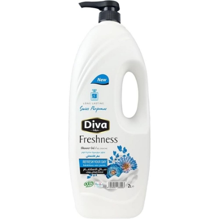 صورة ديفا سائل استحمام فريشنس -2 لتر 