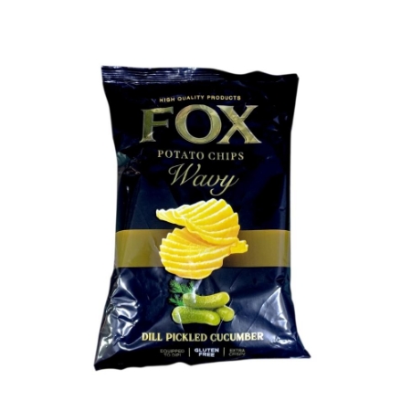 صورة فوكس ويفي شيبس بطعم خيار مخلل بالشبت 