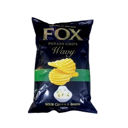 صورة فوكس ويفي شيبس بطعم ساور كريم وانيون  