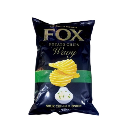 صورة فوكس ويفي شيبس بطعم ساور كريم وانيون  