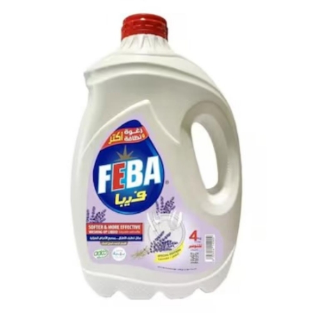 صورة سائل منظف للأطباق برائحة اللافندر من فيبا - 4 لتر