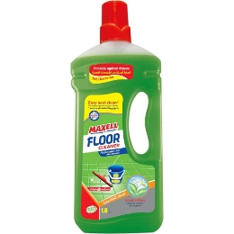 صورة ماكسيل فلور منظف ارضيات مضاد للبكتيريا بدون شطف السهول الخضراء -1.8 بتر