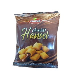 صورة هانسل حبات الذرة المحشوة بكريمة الشوكولاتة