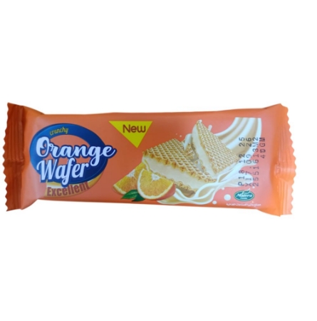 صورة بسكويت ويفر بطعم البرتقال