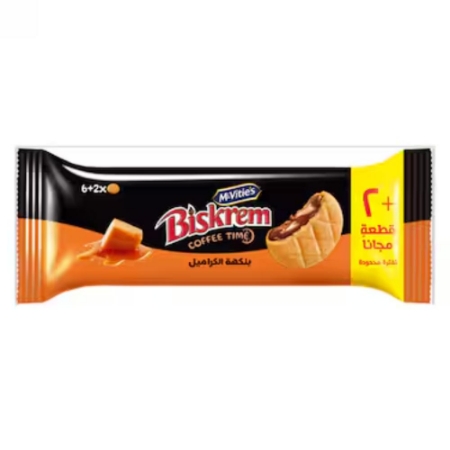 صورة بسكويت بسكريم ديو بنكهه الكراميل من اولكر - ١٠ ج 