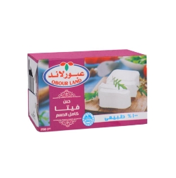 صورة عبور لاند جبن ابيض طري طبيعي من قشطة اللبن - 250 جرام