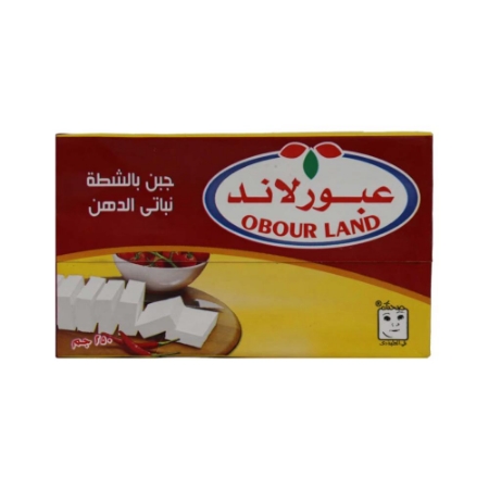 صورة عبور لاند جبن بيضاء بالشطه نباتي الدهن-250 جرام 
