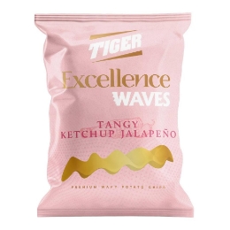 صورة شيبسي تايجر اكسلانس بطعم كاتشب هالبينو 