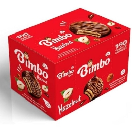 صورة بسكويت بيمبو بالشيكولاته والبندق - 37جم - عبوة من 12