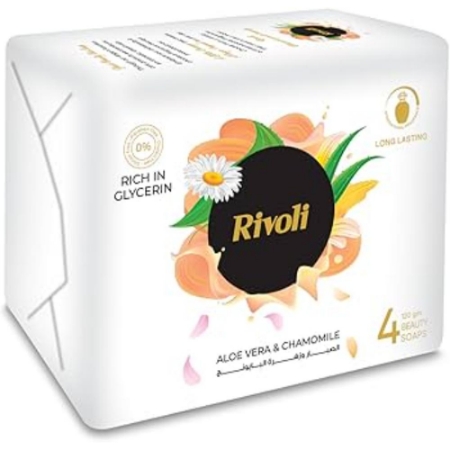 صورة  صابون ريفولي بالصبار وزهره البابونج - 4 قطع