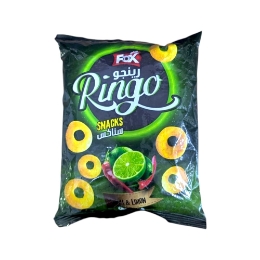 صورة فوكس رينجو سناكس بالشطة والليمون - 79 جرام