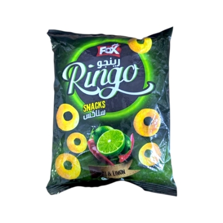 صورة فوكس رينجو سناكس بالشطة والليمون - 79 جرام