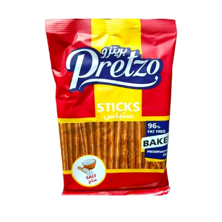 صورة بريتزو ستيكس مقرمشات مخبوزة بطعم الملح 