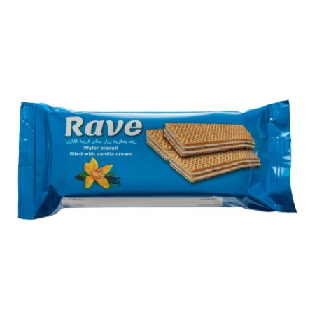 صورة ريف بسكويت ويفر بحشو كريمة الفانيليا من الشمعدان