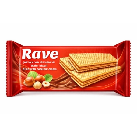 صورة ريف بسكويت ويفر بحشو كريمه البندق من الشمعدان