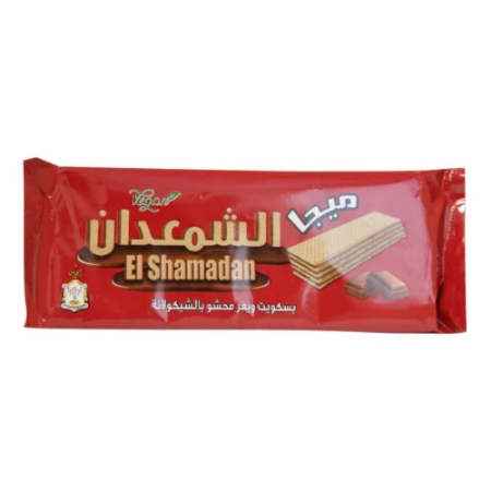 صورة بسكويت ويفر محشو بالشيكولاتة من الشمعدان - 10 جنيه