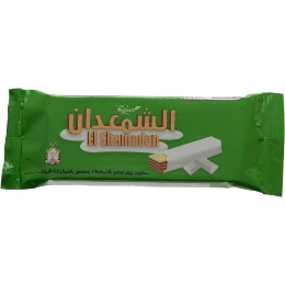 صورة بسكويت ويفر محشو بالشيكولاتة ومغطي بالشيكولاتة البيضاء من الشمعدان - 10 جنيه