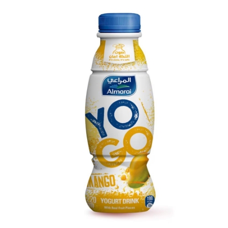 صورة المراعي يو جو مشروب زبادو مانجا - 220مل 