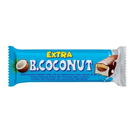 صورة أكسترا كوكونت جوز هند بالبسكويت محشي ومغطي بالشوكولاتة