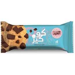 صورة عبدالمعبود كوكيز فانيليا بقطع الشيكولاته - 6 قطع 