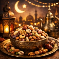 صورة لقسم مكسرات 