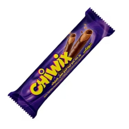 صورة شيويكس رول شيكولاته محشي بكريمة البندق ومغطي بالشيكولاتة 