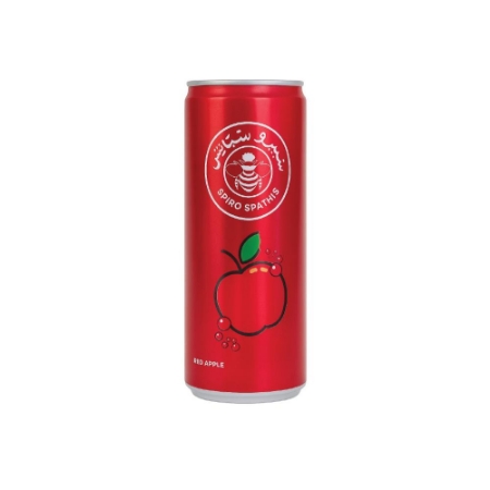 صورة سبيرو سباتس مشروب غازي بنكهة التفاح - 330 مل