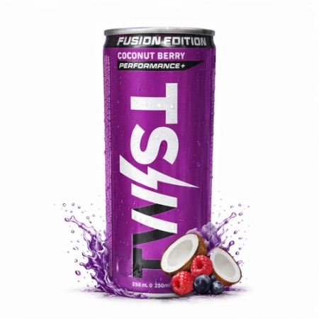 صورة تويست مشروب طاقة بالتوت وجوز الهند- 250 مللي