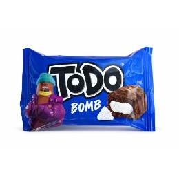 صورة تودو بومب كيك بالشوكولاتة محشي كريمة