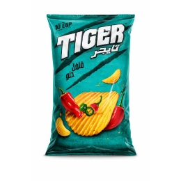 صورة تايجر شيبسي بطعم الفلفل الحلو - 10 ج