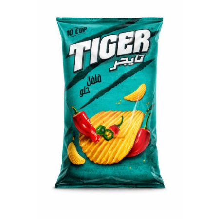 صورة تايجر شيبسي بطعم الفلفل الحلو - 10 ج